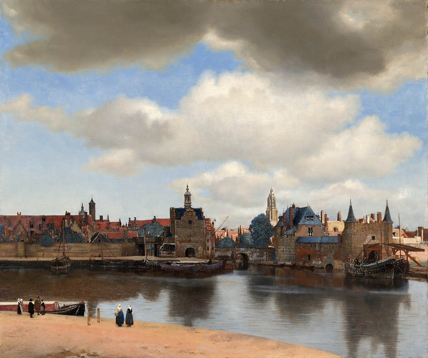 Johannes Vermeerin kaupunkinäkymä Delftistä