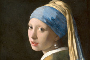 Johannes Vermeerin maalaus Tyttö ja helmikorvakoru